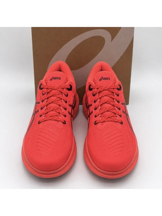 ASICS MetaRide Supportive Running Shoes Mens 12 Sunrise Red Midnight 1011A967-70